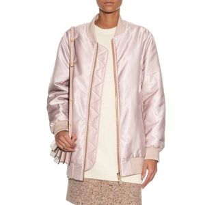 ACNE STUDIOS ROSE GOLD BOMBER JACKET
